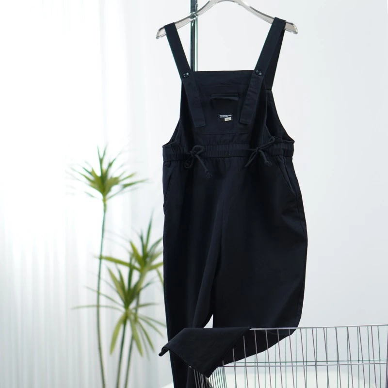 一路童行 谷系列  A087  女装 撤柜休闲背带休闲裤  213XKZ541