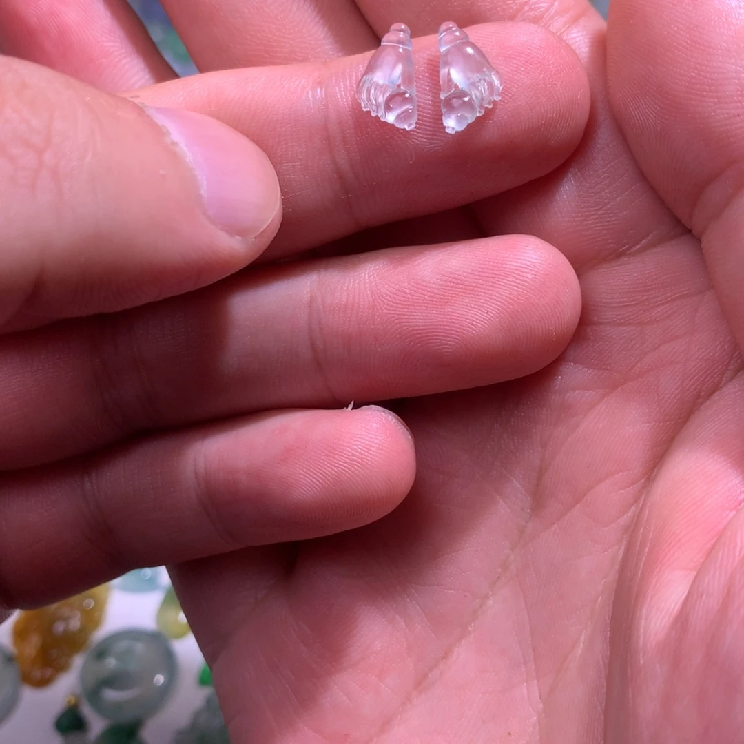 定制翡翠未镶嵌毛货