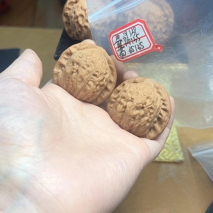 把件文玩核桃非嫁接将军帽