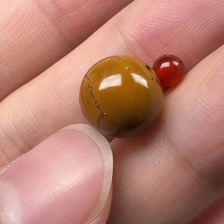 南红玛瑙未镶嵌配饰卡10.9