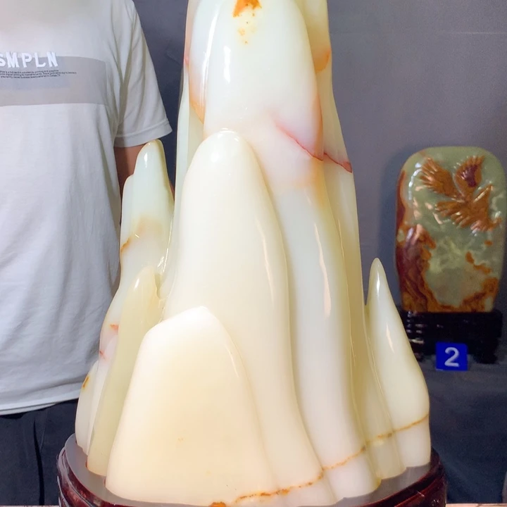 石材天然原石摆件