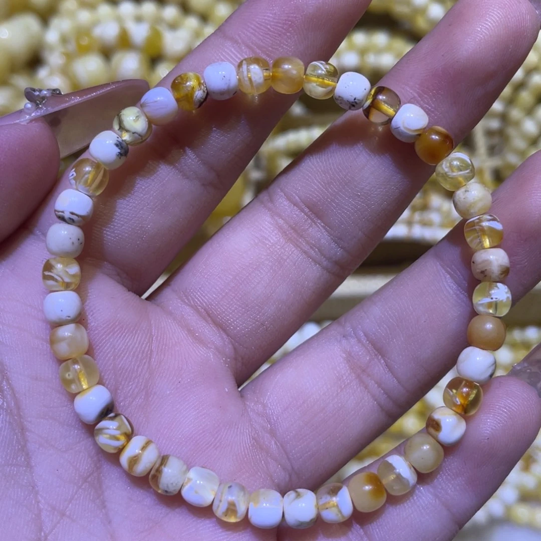 手绳琥珀未镶嵌5m