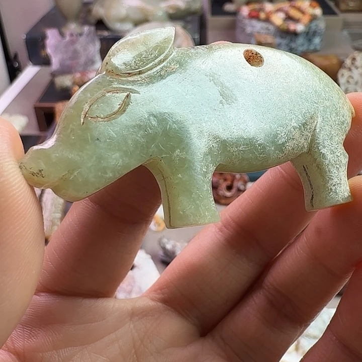 老***ṃ和田玉（糖玉）未镶嵌颈饰