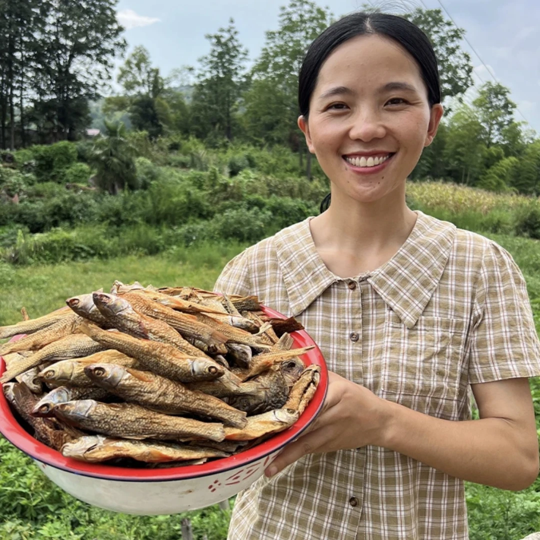【叼子鱼】手工柴火火焙刁子鱼