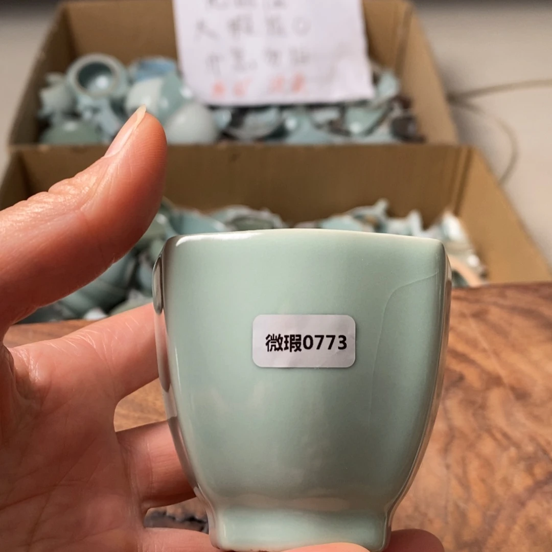 微瑕0773 原矿原釉原产地汝瓷