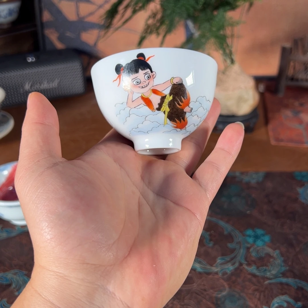 杯景德镇手绘陶瓷