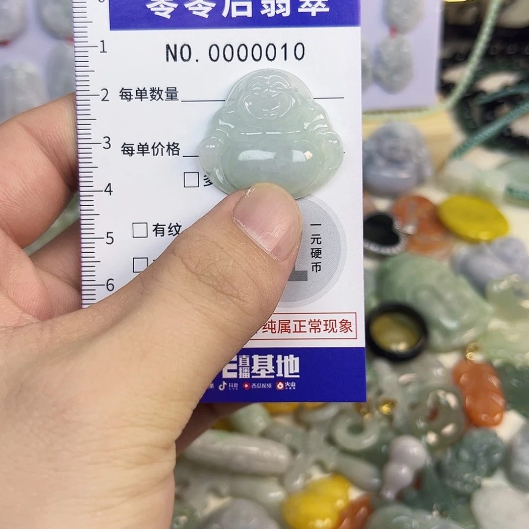 翡翠未镶嵌颈饰hhh