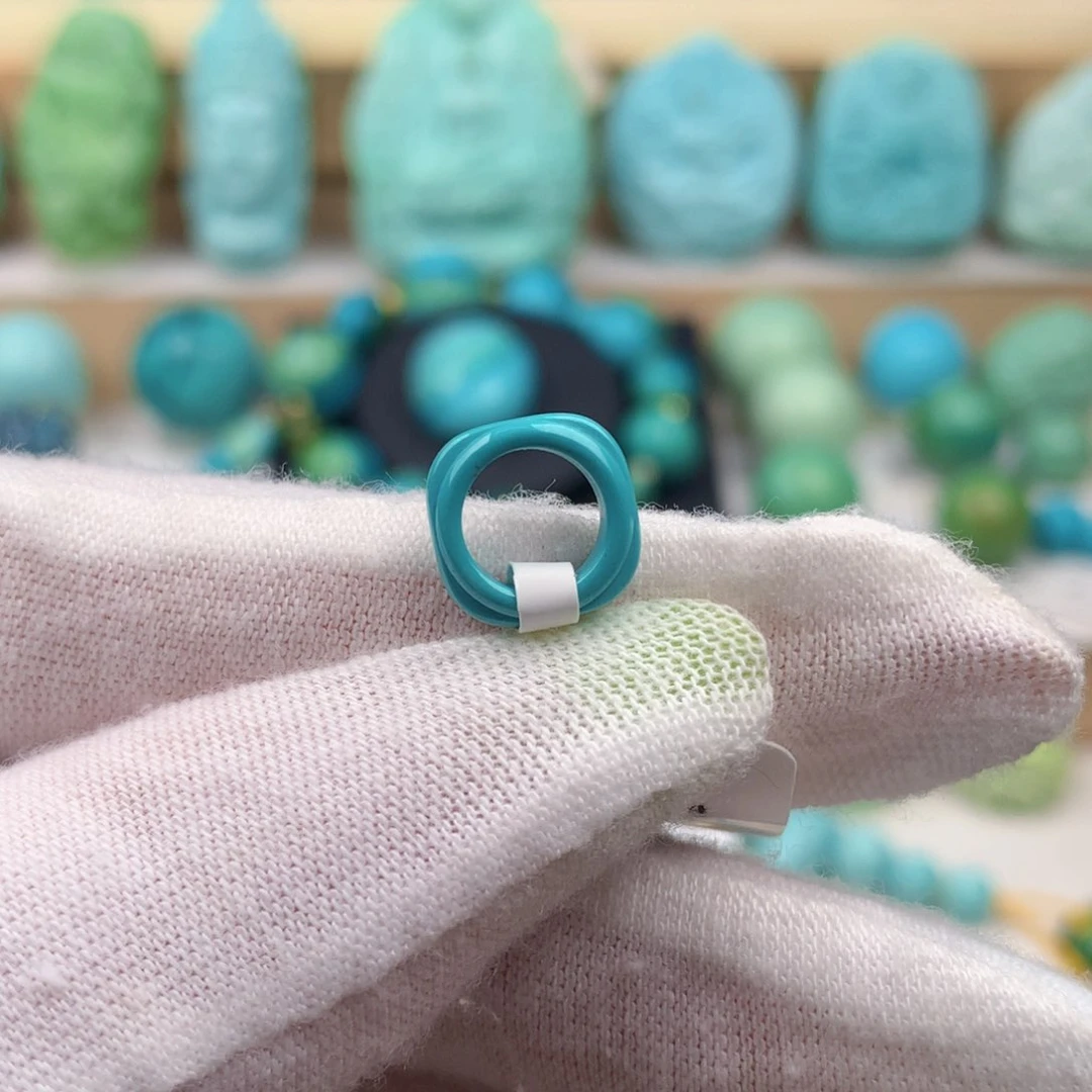 未镶嵌绿松石珠宝奇石