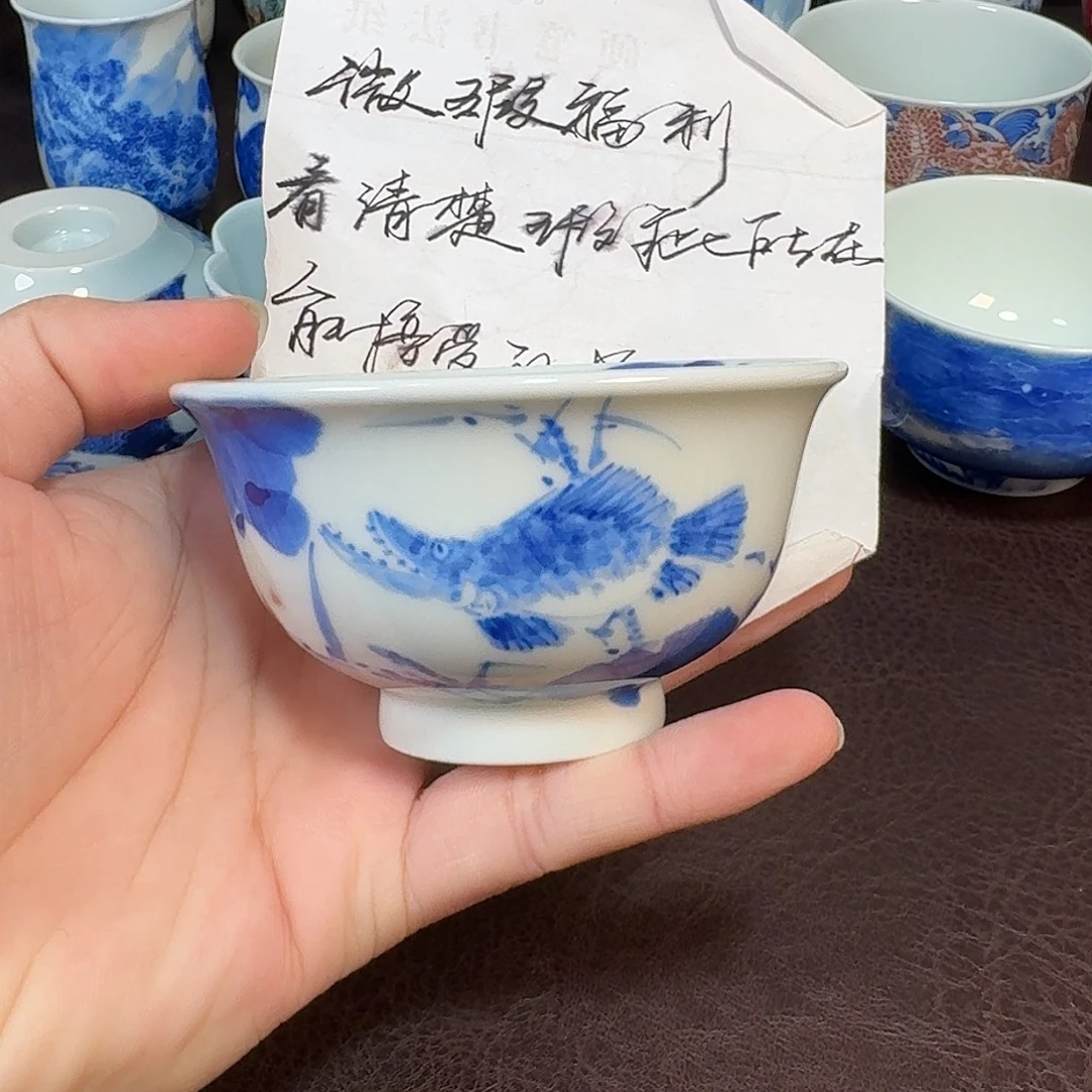 现代景德镇陶瓷杯