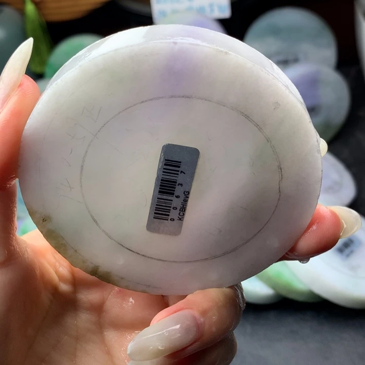 定制翡翠未镶嵌手镯