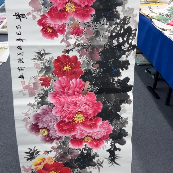 国画宣纸纯手绘字画