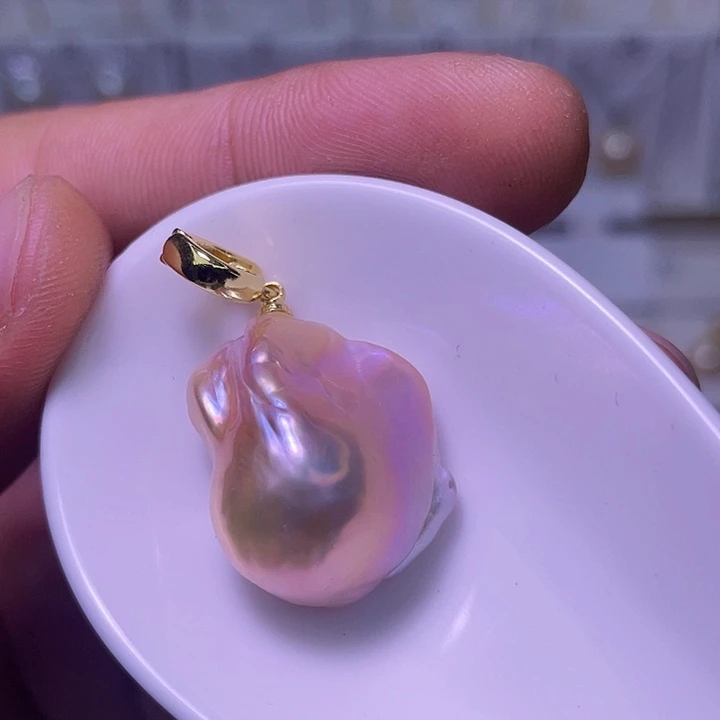 淡水珍珠合金颈饰39
