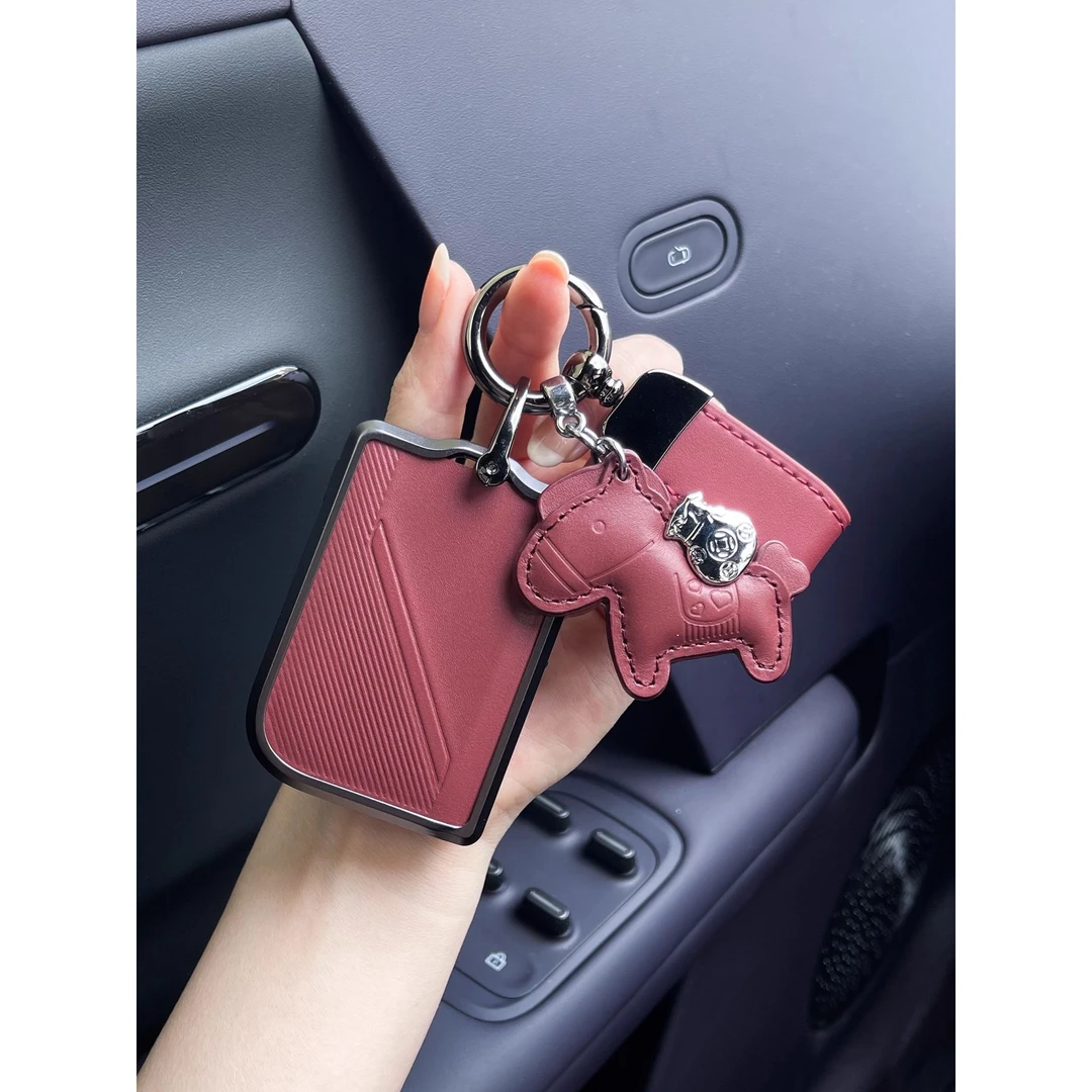 适用于领克07钥匙套新款08EMP/09真皮0605高端010203金属男女扣包