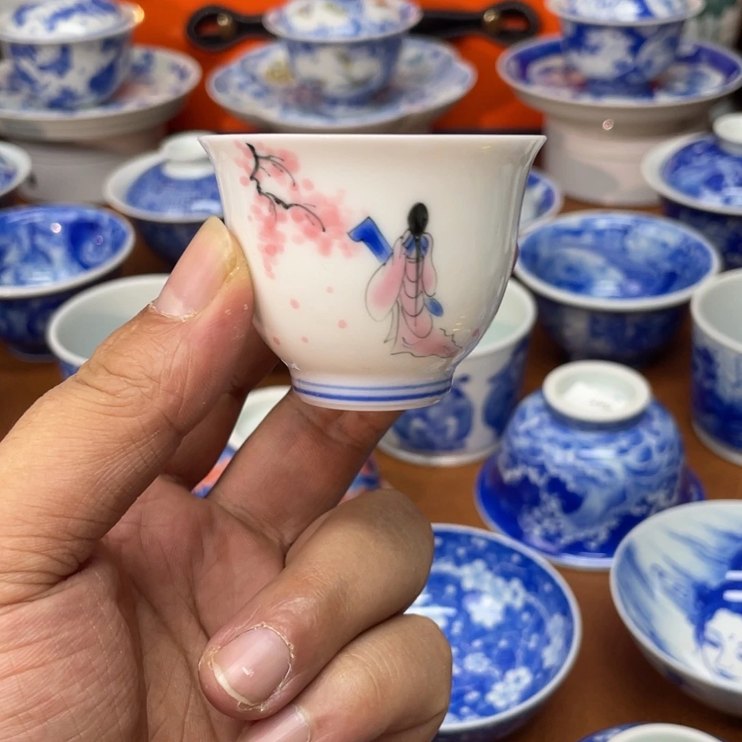 手绘福利款 人物杯