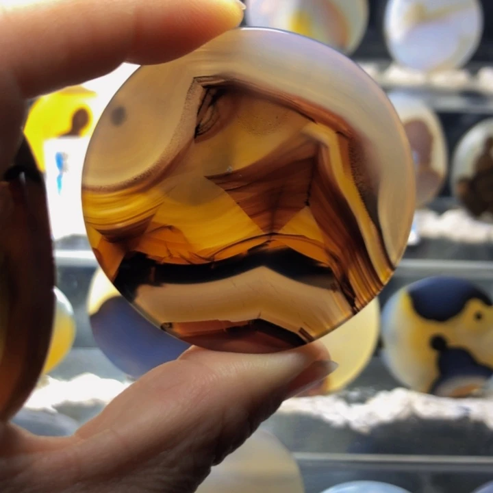 合金玛瑙/玉髓珠宝奇石59