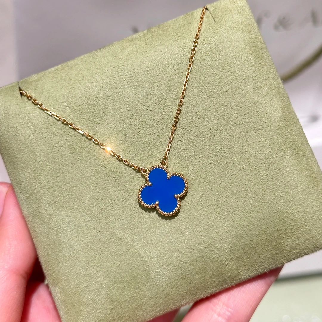 四叶草经典时尚单花项链百搭