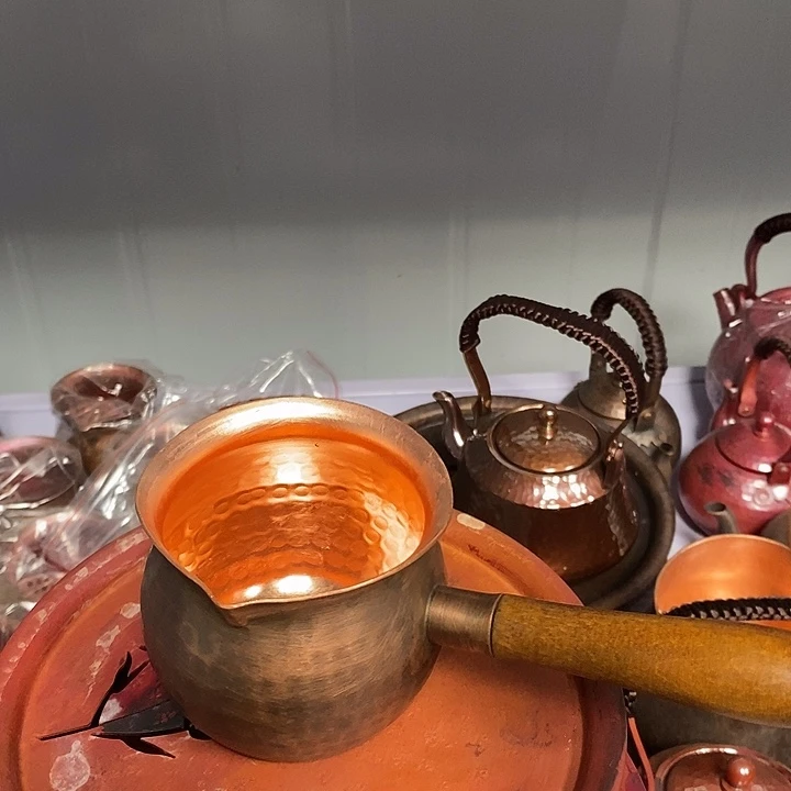 手工制作紫铜工作