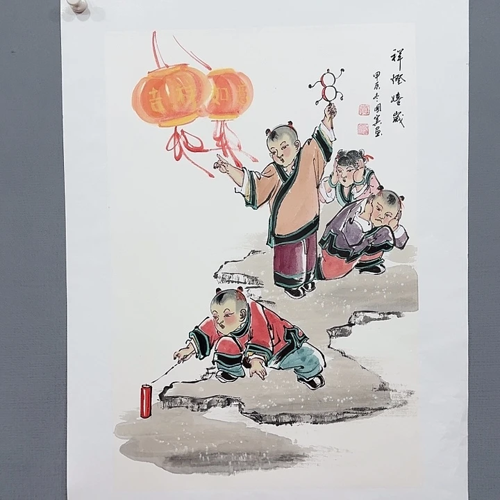 国画莫国宾国画作品