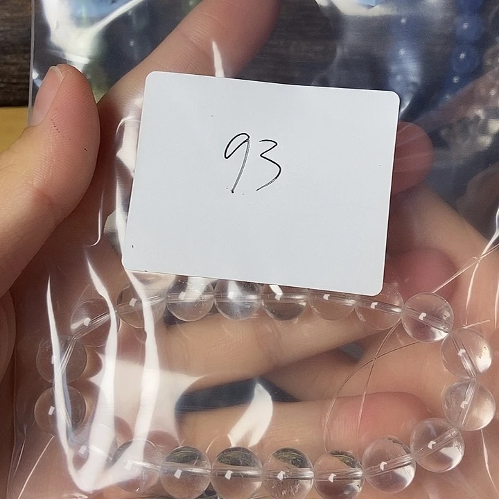 水晶手串未镶嵌白水晶