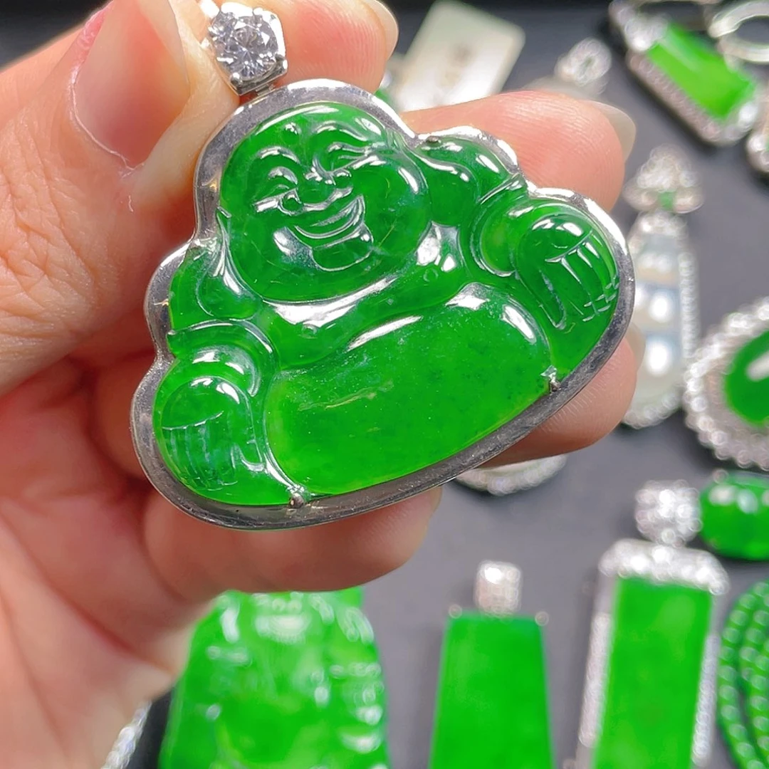 吊坠(不含链)未镶嵌翡翠