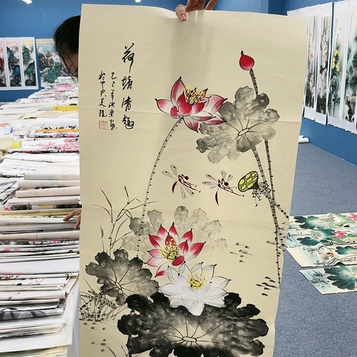 国画纯手绘国画作品
