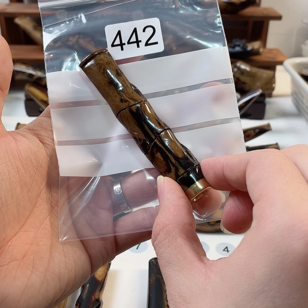 木查**人手工烟嘴竹节款