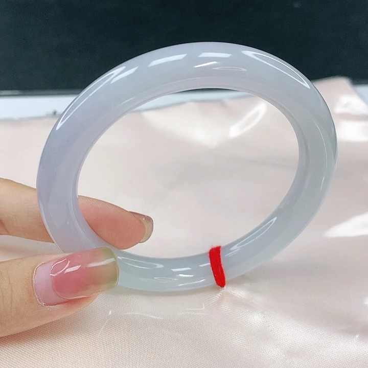 翡翠未镶嵌手镯圈57.3，79064