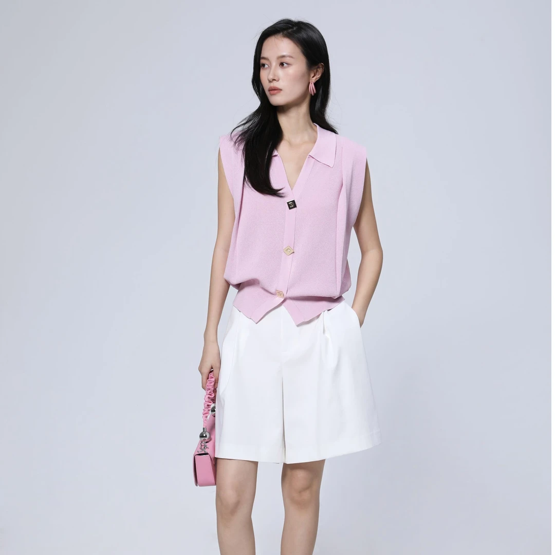 【粉丝专属】KODICE春夏宽松白色休闲短裤KHS454PNAP