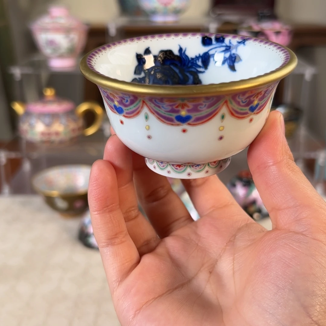 纯手工手绘 高端茶器