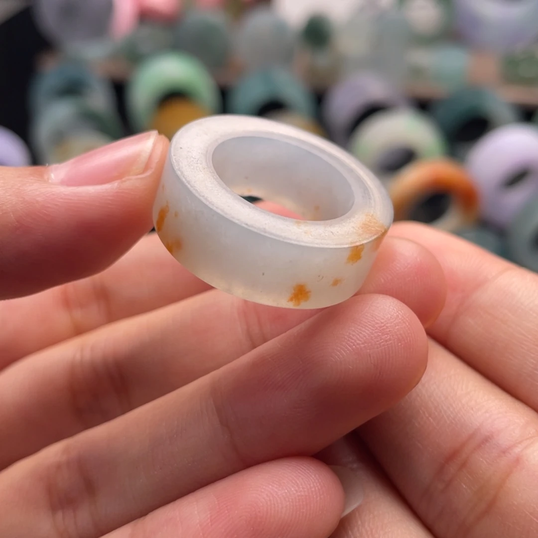 燕***宝定制翡翠未镶嵌 桂花糕