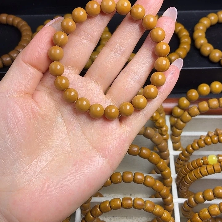 手串猴头核桃全品无暇猴头正圆手串9.4