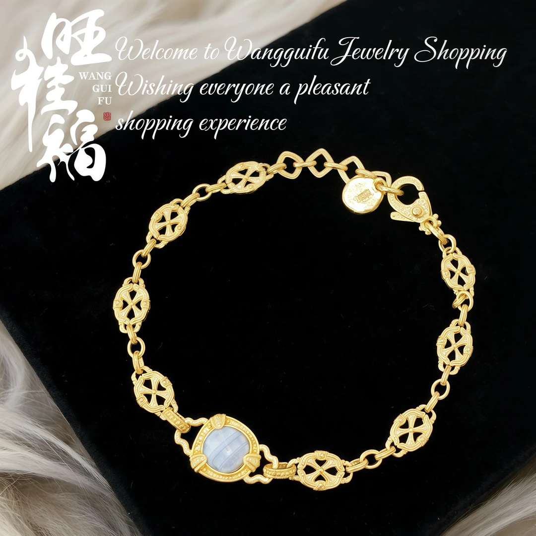 【三千年系列】旺桂福珠宝足金999多宝手链9.97克14-16手围