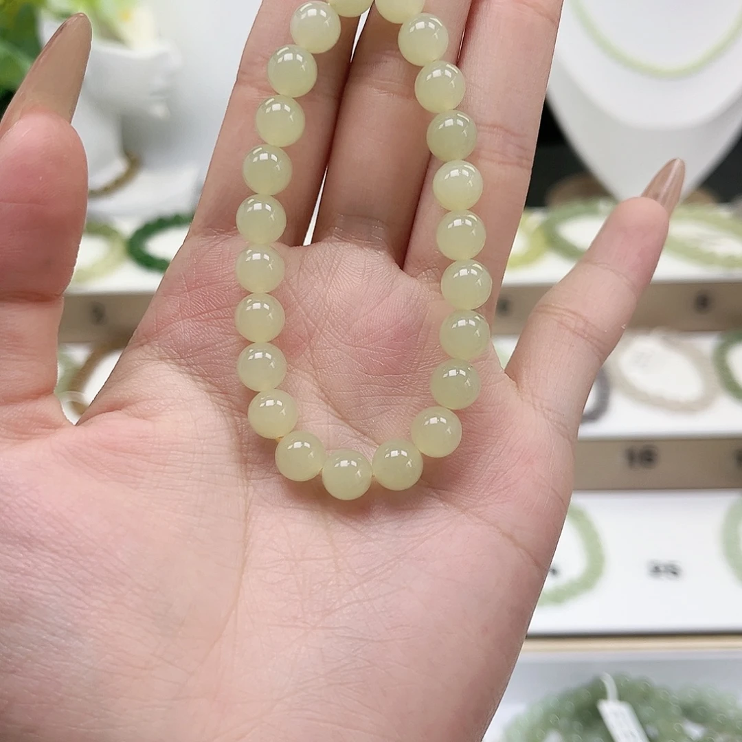 ꧁***꧂和田玉未镶嵌手串