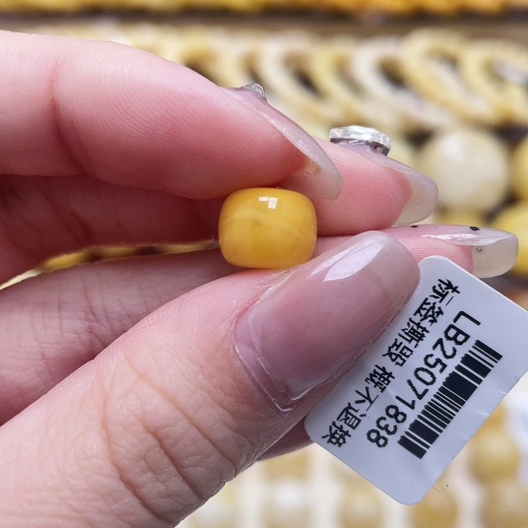 琥珀未镶嵌裸石10*8mm氧化款老型