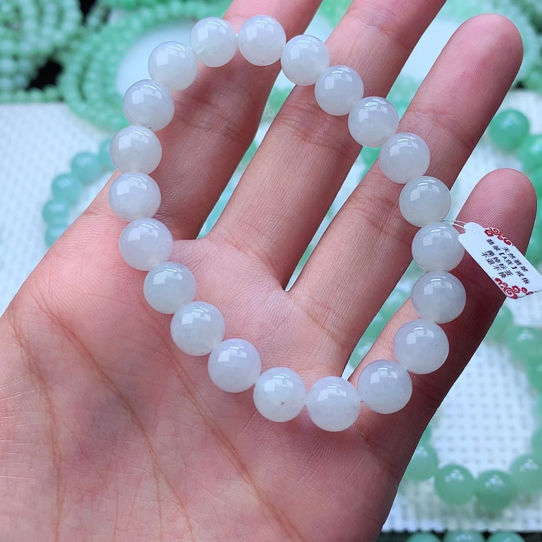 翡翠未镶嵌毛衣链