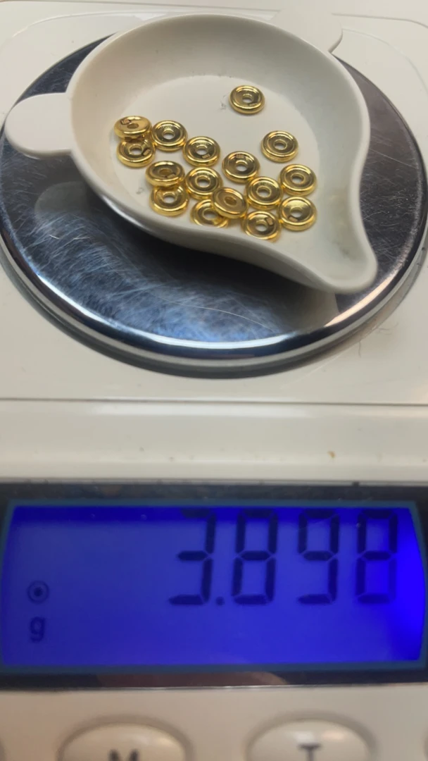 足金999配饰隔片