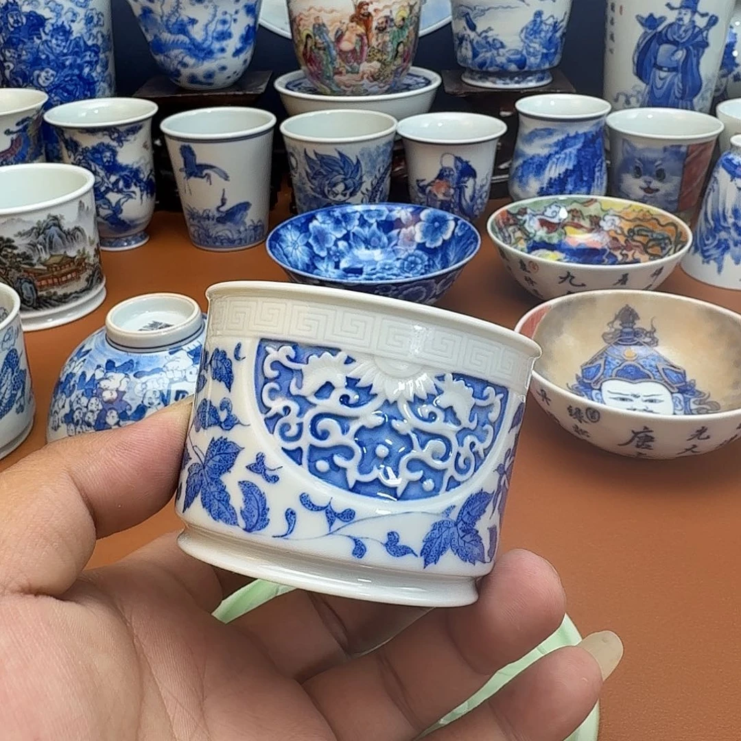 摆件景德镇全手工手绘陶瓷