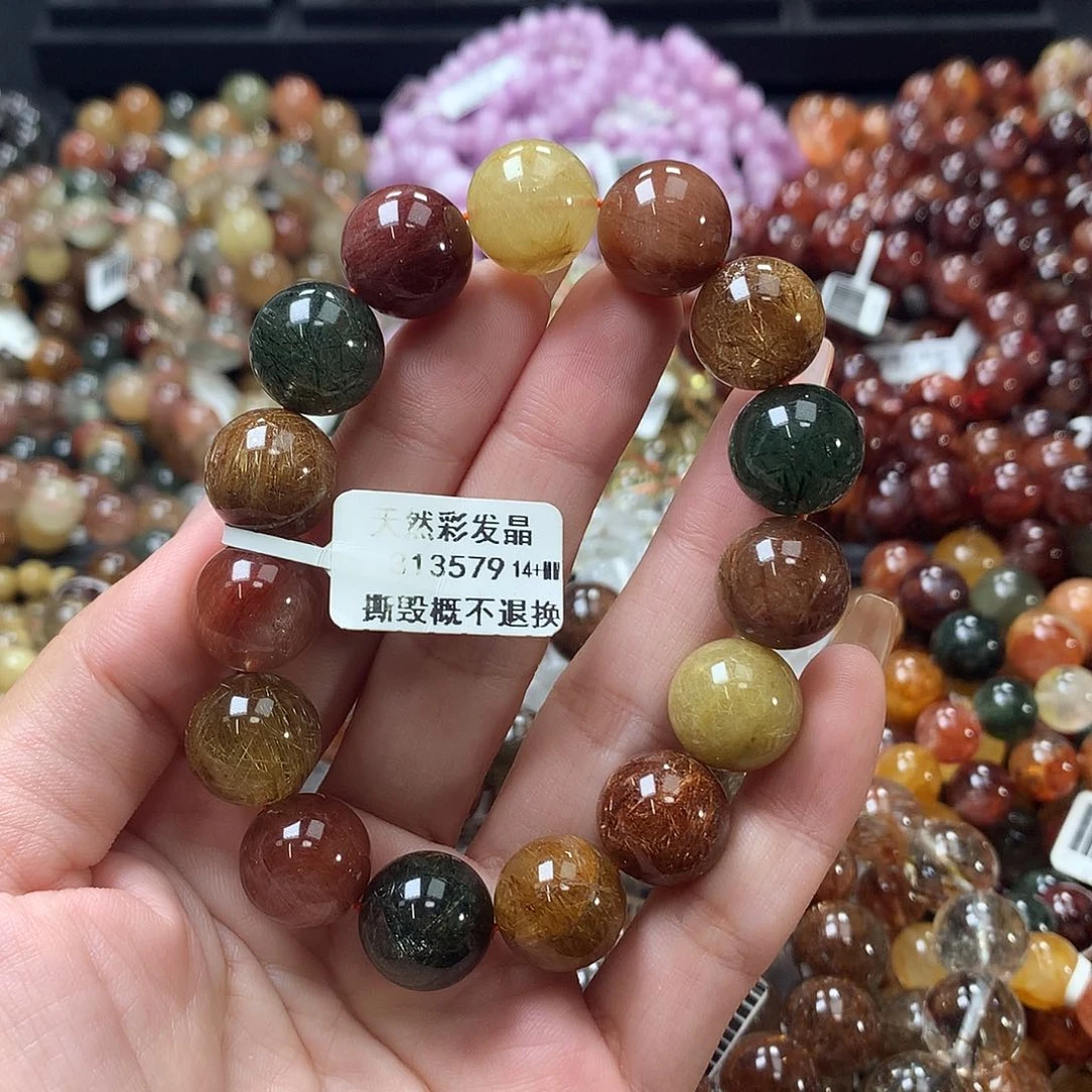 未镶嵌手链水晶，