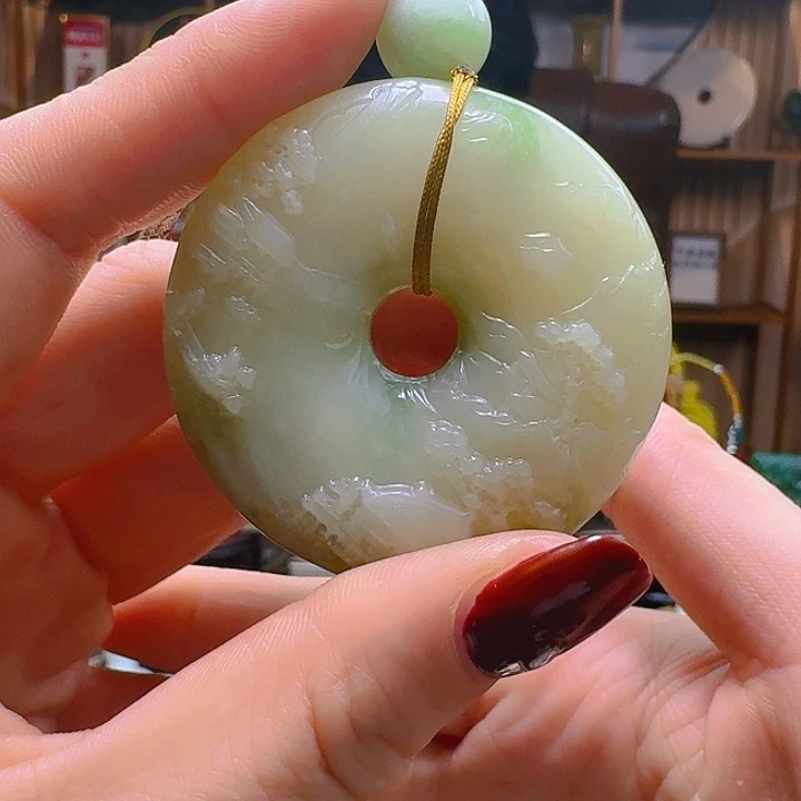 蛇纹石玉手链未镶嵌