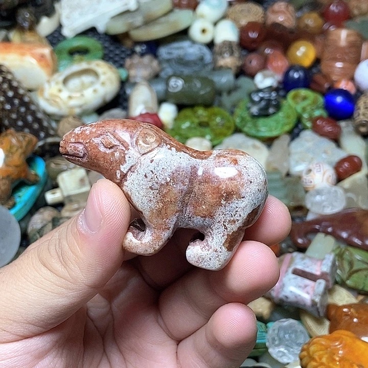 和田玉未镶嵌颈饰57