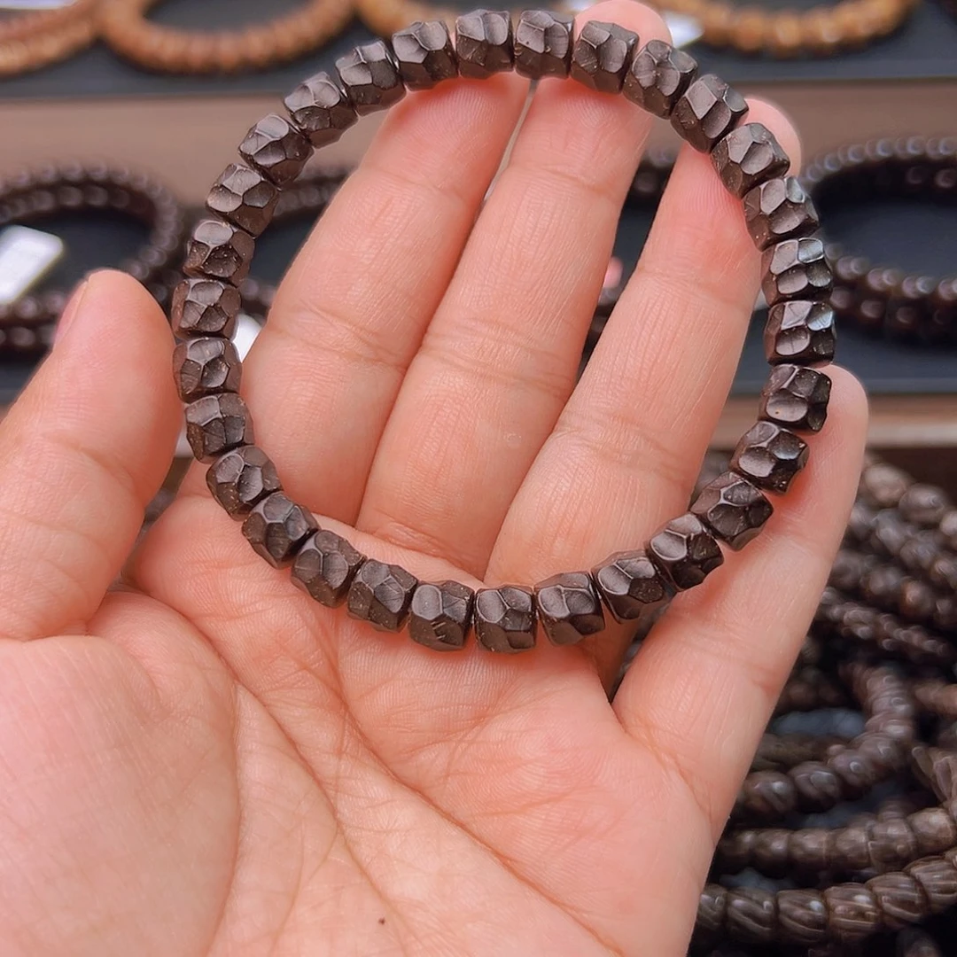 吊坠椰蒂87直切无相手工雕刻单