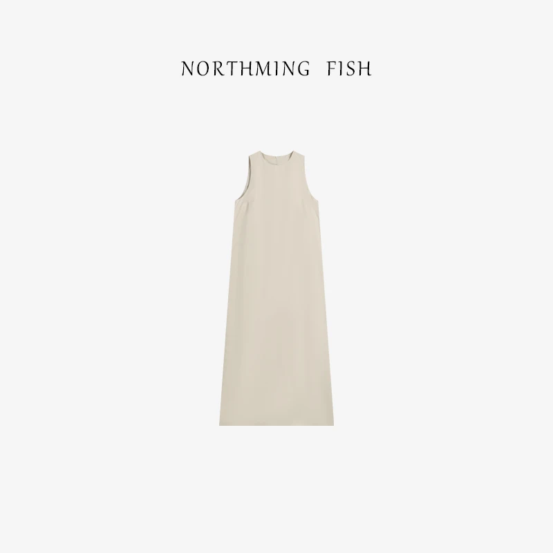 NorthMing fish「悦己至上」淡人穿搭 极简大牌老钱风连衣裙