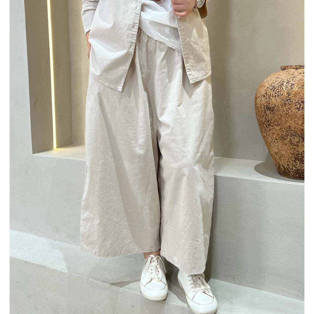 设计师款  平绒软糯全棉 后大口袋设计宽松休闲裤