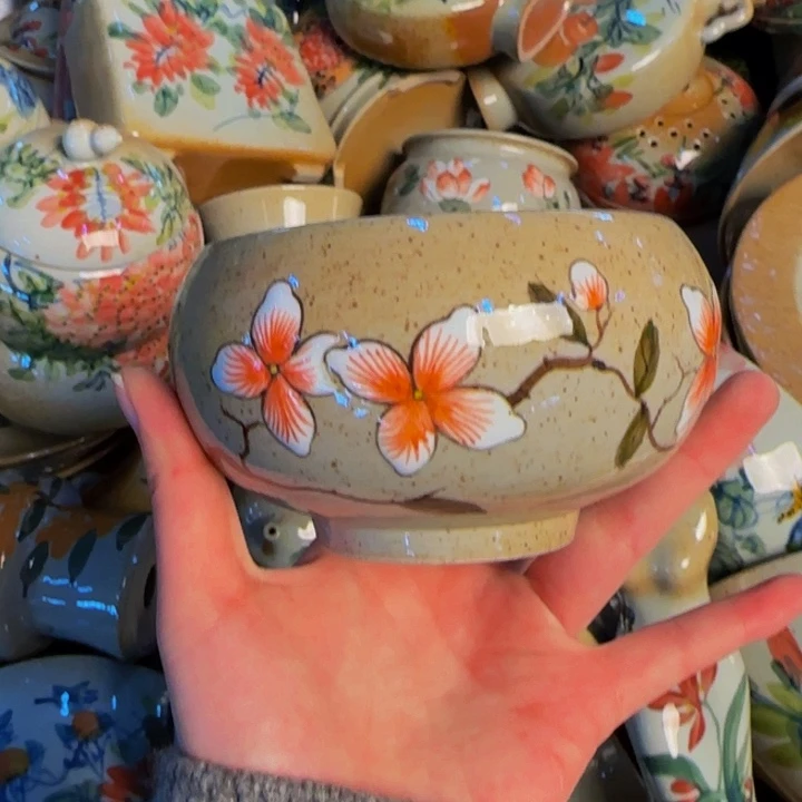 瓷片景德镇陶瓷手工手绘