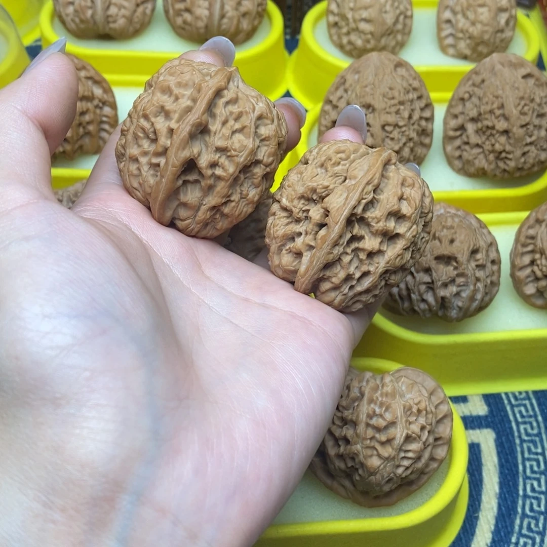 把件文玩核桃40将军膀