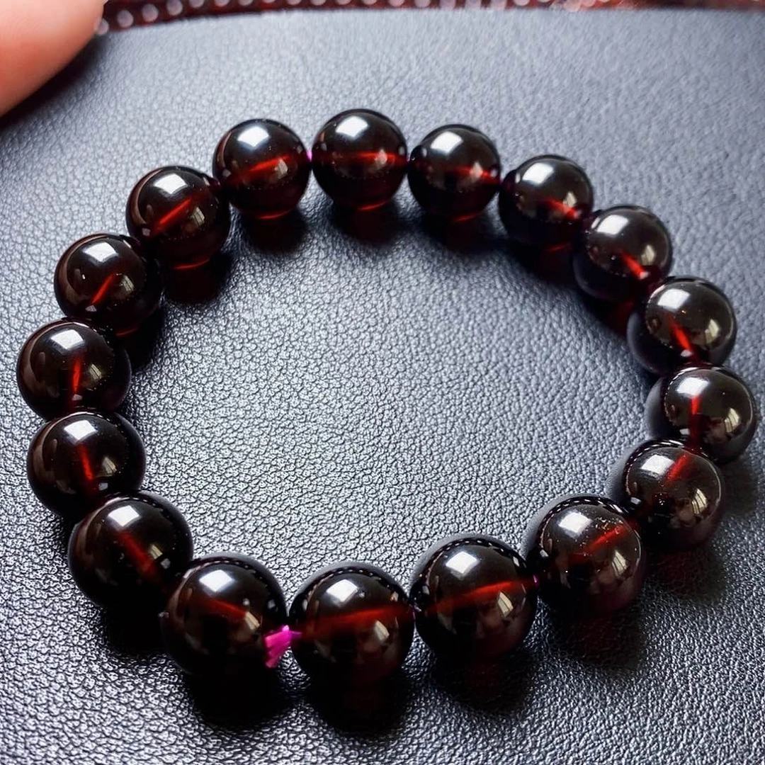 石榴石手链未镶嵌10单圈毕业级10a