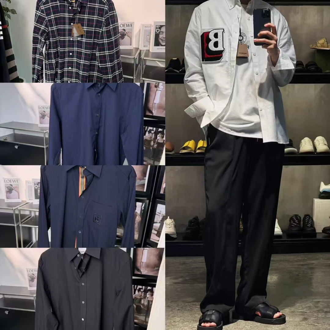 未使用 BURBERRY/博柏利 男款衬衫清仓合集
