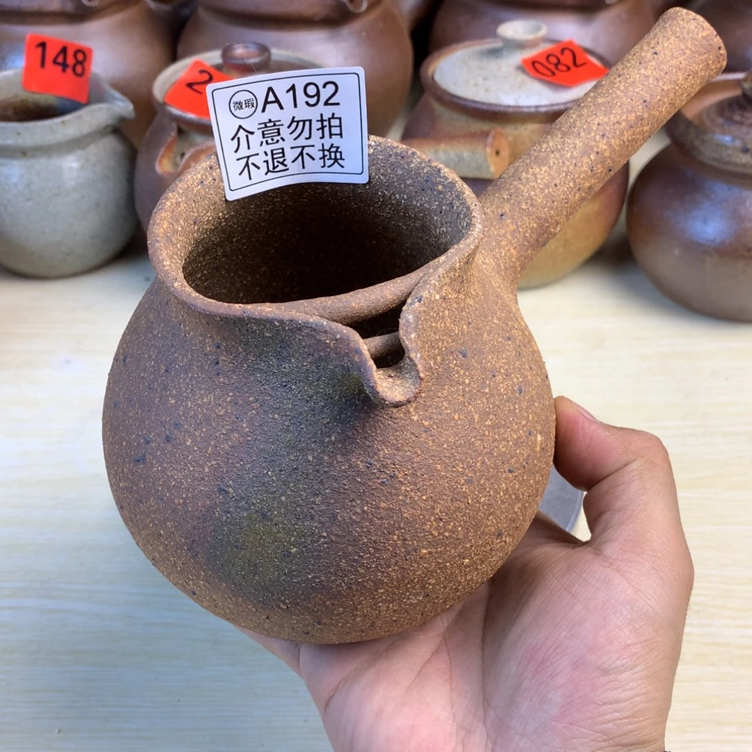 直播一物一拍烤茶罐把手不正700毫升