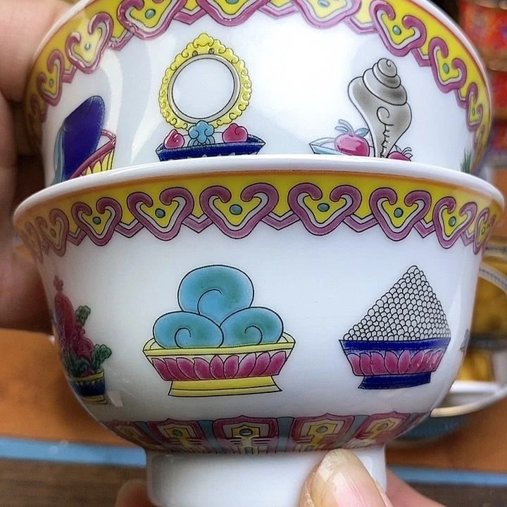 景德镇陶瓷藏式茶碗