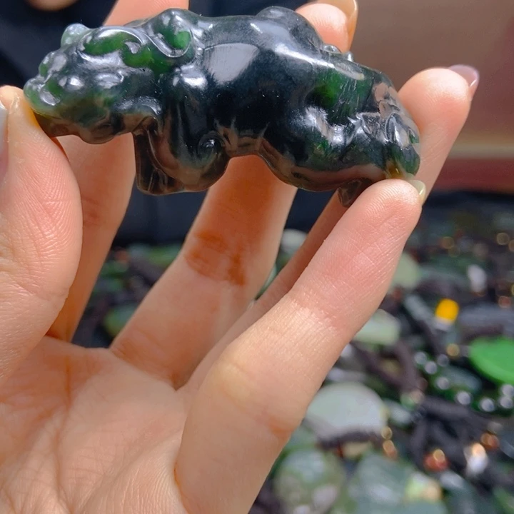 未镶嵌和田玉珠宝半成品